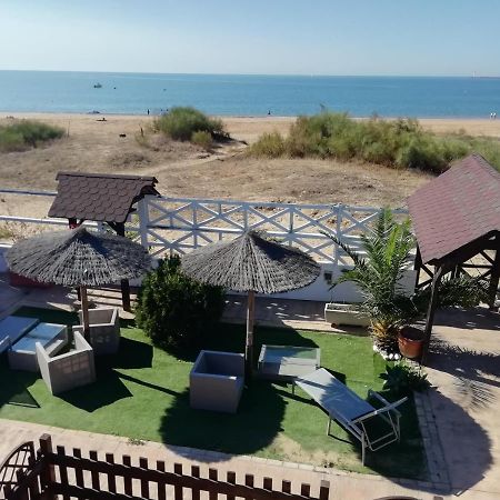 Hostal Playa Mazagon Bagian luar foto